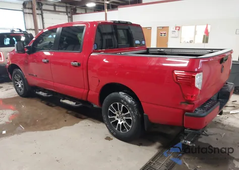 2021 Nissan Titan Sv 4X4 z USA, uszkodzony, nr VIN 1N6AA1ED4MN531291